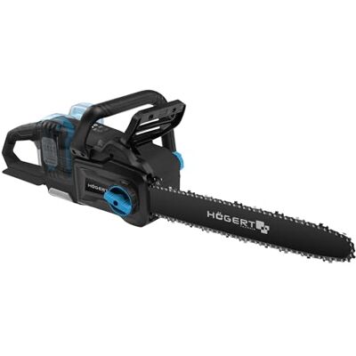 Högert Technik Motosierra a Batería 2x18V OneAccuSystem, motor sin escobillas, motosierra inalámbrica de 14 pulgadas, motosierra eléctrica para madera, leña y trabajos de jardín, sin batería Högert Technik Motosierra a Batería 2x18V OneAccuSystem, motor sin escobillas, motosierra inalámbrica de 14 pulgadas, motosierra eléctrica para madera, leña y trabajos de jardín, sin batería