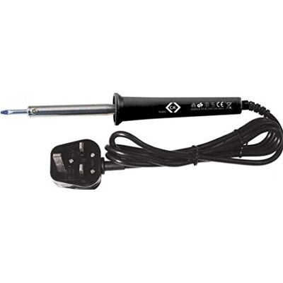 CK Tools 495009 Soldador - 25W, Enchufe UK, VDE, GS, Profesional CK Tools 495009 Soldador - 25W, Enchufe UK, VDE, GS, Profesional