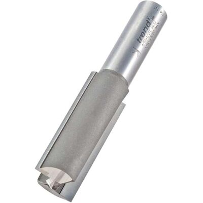 Trend Profesional Cortador de Fresadora de Dos Flautas, Mango de 1/2 Pulgada, Diámetro de Corte de 19,1mm y Longitud de Corte de 50mm, metal duro (TCT), Trend Profesional Cortador de Fresadora de Dos Flautas, Mango de 1/2 Pulgada, Diámetro de Corte de 19,1mm y Longitud de Corte de 50mm, metal duro (TCT),