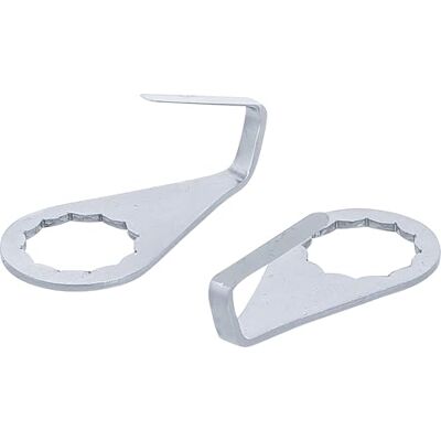 BGS Cuchilla, semirredonda para 3218, 9291 2 x 24 mm 2 piezas BGS Cuchilla, semirredonda para 3218, 9291 2 x 24 mm 2 piezas