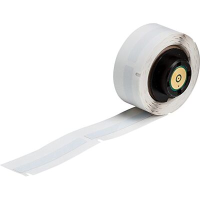 Brady Etiqueta (poliimida de alta temperatura, 2.000" de ancho x 0.250" de alto, 50.800 mm de ancho x 6.350 mm de alto), color blanco, 100 rollos (paquete de 100) Brady Etiqueta (poliimida de alta temperatura, 2.000" de ancho x 0.250" de alto, 50.800 mm de ancho x 6.350 mm de alto), color blanco, 100 rollos (paquete de 100)