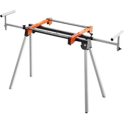 VEVOR Soporte para Sierra Ingletadora de Acero con Abrazaderas de Soporte de Montaje de Una Pieza Carga de 136,1 kg Altura y Longitud Ajustables, Soporte para Sierra Ingletadora Portátil y Plegable VEVOR Soporte para Sierra Ingletadora de Acero con Abrazaderas de Soporte de Montaje de Una Pieza Carga de 136,1 kg Altura y Longitud Ajustables, Soporte para Sierra Ingletadora Portátil y Plegable