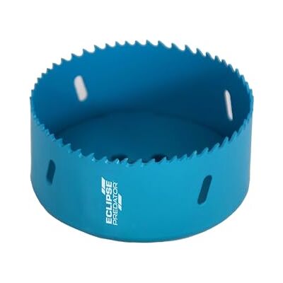 ECLIPSE Professional Tools Perforadora bimetálica Predator de acero de alta velocidad de paso variable de 89 mm ECLIPSE Professional Tools Perforadora bimetálica Predator de acero de alta velocidad de paso variable de 89 mm