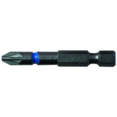 C.K 50 mm PZ2 acero Impact para destornillador azul (3 unidades) C.K 50 mm PZ2 acero Impact para destornillador azul (3 unidades)