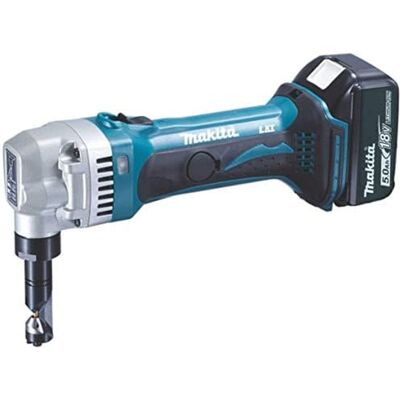 Makita inalámbrico nibbler 1,6 mm, 18 v / 5.0 ah, 2 baterías y cargador en makpac Makita inalámbrico nibbler 1,6 mm, 18 v / 5.0 ah, 2 baterías y cargador en makpac