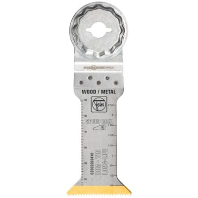 Fein Hoja de sierra E-Cut Long-Life bimetálica con una larga vida útil, hoja de sierra para cortes profundos,10 Unid.,Ancho 42 mm, Longitud 78 mm, Alojamiento StarlockMax, con revestimiento de titanio Fein Hoja de sierra E-Cut Long-Life bimetálica con una larga vida útil, hoja de sierra para cortes profundos,10 Unid.,Ancho 42 mm, Longitud 78 mm, Alojamiento StarlockMax, con revestimiento de titanio