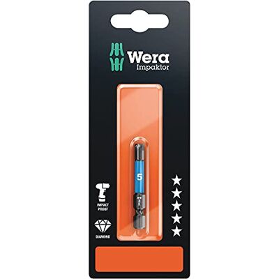 Wera Puntas SB, 5.0 x 50 mm Wera Puntas SB, 5.0 x 50 mm
