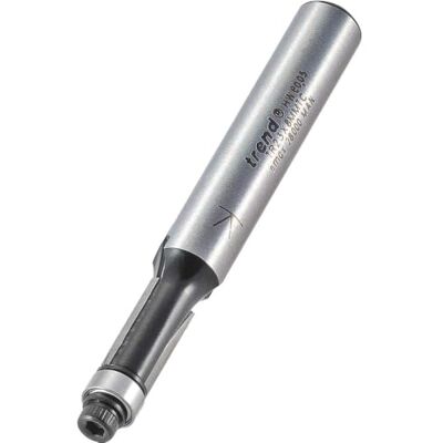 Trend Fresa de canto con guía, Ø6,35 mm, vástago 8 mm, corte 12,7 mm Fresa perfiles de canto limpios en madera; guiada por rodamiento y carburo, Ø6,35 mm, Trend Fresa de canto con guía, Ø6,35 mm, vástago 8 mm, corte 12,7 mm Fresa perfiles de canto limpios en madera; guiada por rodamiento y carburo, Ø6,35 mm,