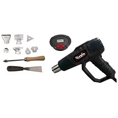 Cevik CE- Pistola de Calor 2000W con Pantalla Digital – Decapador Aire Caliente con Control Preciso – Pistola de Aire Caliente para Bricolaje y Uso Profesional Cevik CE- Pistola de Calor 2000W con Pantalla Digital – Decapador Aire Caliente con Control Preciso – Pistola de Aire Caliente para Bricolaje y Uso Profesional