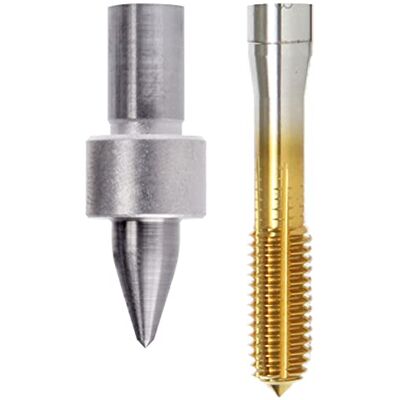 Optimum 3060040 Taladro Térmico + Formador de Rosca Juego de Herramienta, Tipo Forma, Largo, M10 Tamaño, 4.5mm Espesor Optimum 3060040 Taladro Térmico + Formador de Rosca Juego de Herramienta, Tipo Forma, Largo, M10 Tamaño, 4.5mm Espesor