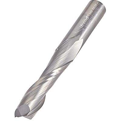 Trend CNC Fresa Espiral de Corte Ascendente de Doble Filo, Mango de 10mm, Diámetro de Corte de 10mm y Longitud de Corte de 42mm, Carburo Sólido, Trend CNC Fresa Espiral de Corte Ascendente de Doble Filo, Mango de 10mm, Diámetro de Corte de 10mm y Longitud de Corte de 42mm, Carburo Sólido,