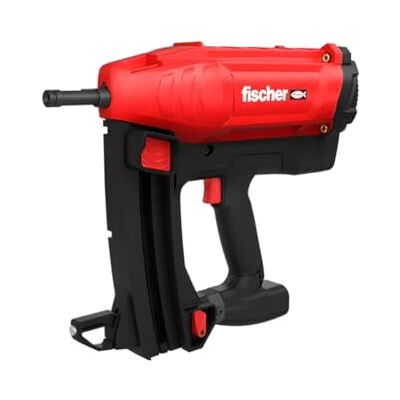 fischer , Pistola de clavos, clavadora electrica a gas FGC 100 para fijación de chapa, perfiles, yeso y acero, con dos baterías de 7,2V y 3Ah a 2 disparos por segundo fischer , Pistola de clavos, clavadora electrica a gas FGC 100 para fijación de chapa, perfiles, yeso y acero, con dos baterías de 7,2V y 3Ah a 2 disparos por segundo
