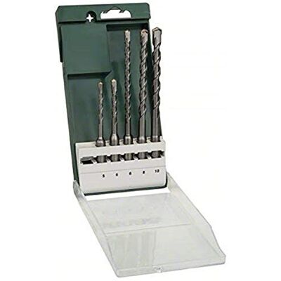 Bosch 2 609 255 541 Juego de brocas de martillos perforadores SDS-plus de 5 piezas Bosch 2 609 255 541 Juego de brocas de martillos perforadores SDS-plus de 5 piezas