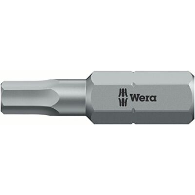 Wera Puntas, 6 x 25 mm, Set de 3 Piezas Wera Puntas, 6 x 25 mm, Set de 3 Piezas