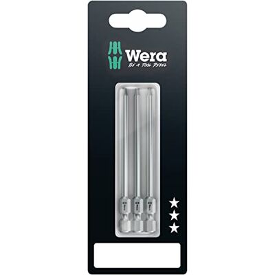 Wera Puntas TORX®, 867/4 Puntas Z SB, TX 10 x 89 mm, 3 piezas Wera Puntas TORX®, 867/4 Puntas Z SB, TX 10 x 89 mm, 3 piezas