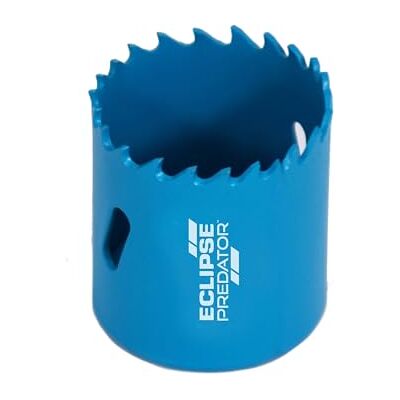 ECLIPSE Professional Tools Perforadora bimetálica Predator de acero de alta velocidad de paso variable de 37 mm ECLIPSE Professional Tools Perforadora bimetálica Predator de acero de alta velocidad de paso variable de 37 mm