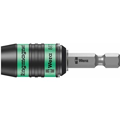 Wera 05052490001 Porta-Puntas con Imán Anular, 1/4", 57 mm Wera 05052490001 Porta-Puntas con Imán Anular, 1/4", 57 mm