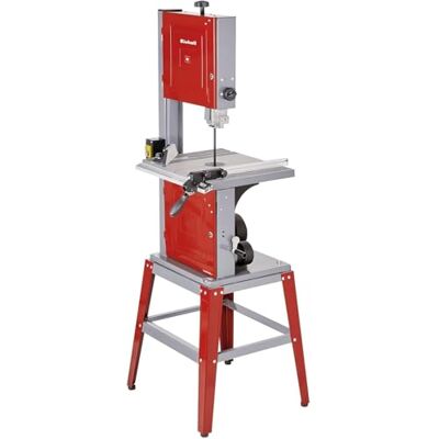 Einhell Sierra de cinta TC-SB 305 U (750W, 370-800 m/min de velocidad de la cinta, 170mm de altura de corte, mesa de sierra basculante, tope paralelo y angular, bastidor de base) Einhell Sierra de cinta TC-SB 305 U (750W, 370-800 m/min de velocidad de la cinta, 170mm de altura de corte, mesa de sierra basculante, tope paralelo y angular, bastidor de base)