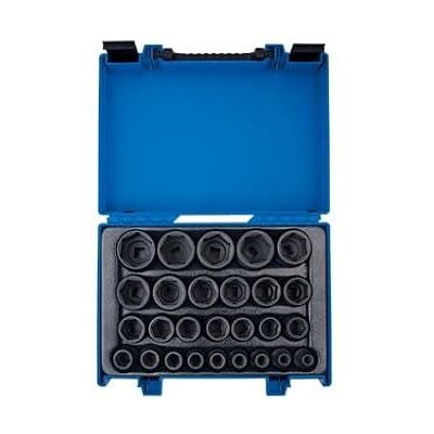 king tony Juego de Vasos de impacto 1/2" 27Pzas king tony Juego de Vasos de impacto 1/2" 27Pzas