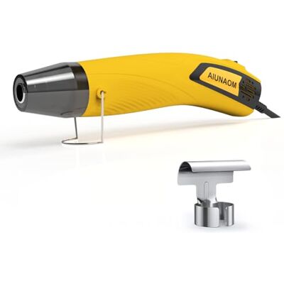AIUNAOM Mini Pistola de Aire Caliente 500W Portátil Pistola de Calor Ajuste de 2 Temperatura 270°C/450°C con boquilla reflectante y protección contra sobrecarga Para manualidades de bricolaje en casa AIUNAOM Mini Pistola de Aire Caliente 500W Portátil Pistola de Calor Ajuste de 2 Temperatura 270°C/450°C con boquilla reflectante y protección contra sobrecarga Para manualidades de bricolaje en casa
