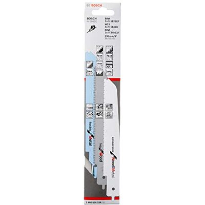 Bosch 2 608 656 934 934-Juego de 3 Hojas de Sierra de calar para la multisierra PFZ 500 E de 934-M 1142 H M 3456 XF M 1122 EF (Pack 1) Bosch 2 608 656 934 934-Juego de 3 Hojas de Sierra de calar para la multisierra PFZ 500 E de 934-M 1142 H M 3456 XF M 1122 EF (Pack 1)