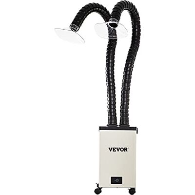 VEVOR Extractor de Humos de Soldadura 150W Absorbedor Humo Soldadura 3 Etapas 4500 RPM Filtro de Humos para Estación de Soldadura 11 x 11 x 16,9 Pulgadas Ventilador de Extracción de Soldadura VEVOR Extractor de Humos de Soldadura 150W Absorbedor Humo Soldadura 3 Etapas 4500 RPM Filtro de Humos para Estación de Soldadura 11 x 11 x 16,9 Pulgadas Ventilador de Extracción de Soldadura