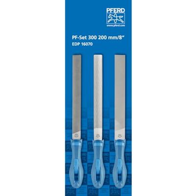 Pferd 16070 - Juego de 3 limas - 20,3cm - Calidad profesional Pferd 16070 - Juego de 3 limas - 20,3cm - Calidad profesional