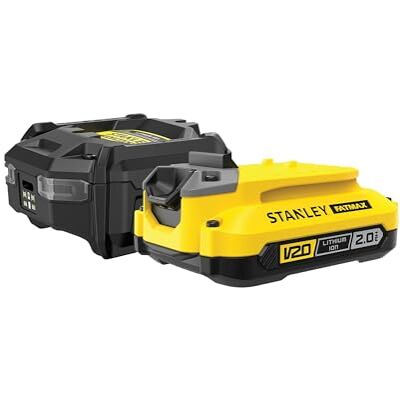 Stanley Batería de Litio Recargable SFMCB10D1-QW 2 Ah Marca EAN: 5035048808634 Stanley Batería de Litio Recargable SFMCB10D1-QW 2 Ah Marca EAN: 5035048808634