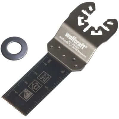 wolfcraft Sierra de inmersión ˮPROˮ BiM, enganche universal I wolfcraft Sierra de inmersión ˮPROˮ BiM, enganche universal I