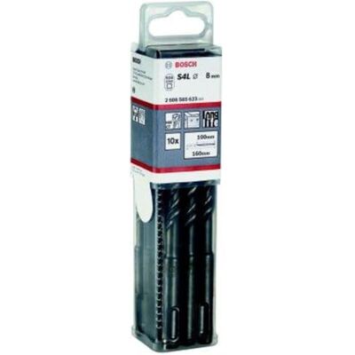 Broca Bosch 2 608 585 617 - SDS Plus-5 Albañilería, 6mm, 100/165mm, Plata Broca Bosch 2 608 585 617 - SDS Plus-5 Albañilería, 6mm, 100/165mm, Plata