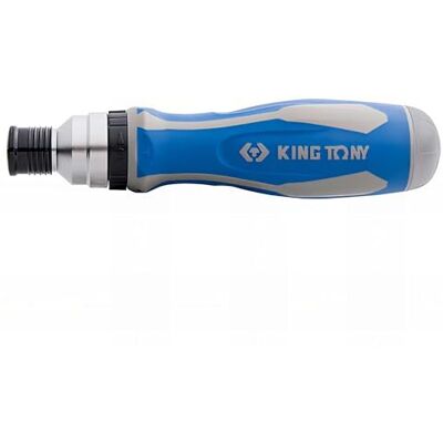 king tony Empunadura Porta Bits De Ratchet para aficionados al bricolaje y profesionales, diseñado para tareas de reparación e instalación king tony Empunadura Porta Bits De Ratchet para aficionados al bricolaje y profesionales, diseñado para tareas de reparación e instalación
