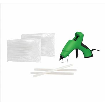 salki Pack Premium Pistola de Cola Termofusible 80W + 2 Bolsas de 1 kg de Barras Adhesivas – Pack Pistola de Silicona Caliente Alta Potencia para Trabajo Intensivo y Bricolaje Profesional salki Pack Premium Pistola de Cola Termofusible 80W + 2 Bolsas de 1 kg de Barras Adhesivas – Pack Pistola de Silicona Caliente Alta Potencia para Trabajo Intensivo y Bricolaje Profesional