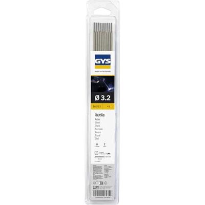 GYS Abratools Juego electrodo diámetro 3,2mm acero (blister 9u) GYS Abratools Juego electrodo diámetro 3,2mm acero (blister 9u)