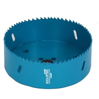 ECLIPSE Professional Tools Perforadora bimetálica Predator de acero de alta velocidad de paso variable de 114 mm ECLIPSE Professional Tools Perforadora bimetálica Predator de acero de alta velocidad de paso variable de 114 mm