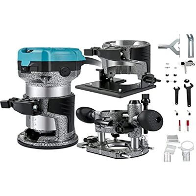 VEVOR Fresadora vertical para madera eléctrica, 220 V, 710 W, velocidad de 13000 – 33000 rpm, fresadora multifunción para ranuras de madera, conformación de bordes, tallado de madera VEVOR Fresadora vertical para madera eléctrica, 220 V, 710 W, velocidad de 13000 – 33000 rpm, fresadora multifunción para ranuras de madera, conformación de bordes, tallado de madera
