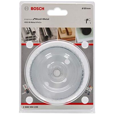Bosch Professional Progressor for Wood and Metal Sierra de corona (para madera y metal, diámetro 89 mm, accesorios para taladro) Bosch Professional Progressor for Wood and Metal Sierra de corona (para madera y metal, diámetro 89 mm, accesorios para taladro)