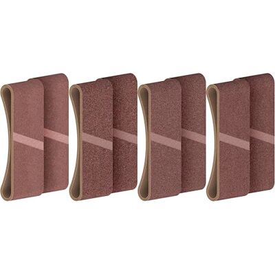 Bosch 20 bandas de lija PRO X440 para lijadoras (para pintura sobre madera, madera dura, Ø mm, lijadora de banda accesorio profesional) Bosch 20 bandas de lija PRO X440 para lijadoras (para pintura sobre madera, madera dura, Ø mm, lijadora de banda accesorio profesional)