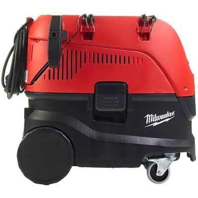 Milwaukee 1200w Líquido y sólidos, 250mbar con AUTOCLEAN y tanque de 30 litros. CLASE L Milwaukee 1200w Líquido y sólidos, 250mbar con AUTOCLEAN y tanque de 30 litros. CLASE L