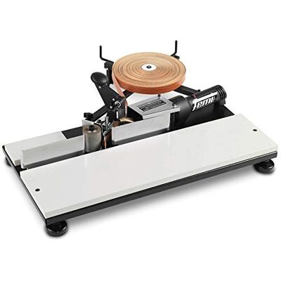 FEMI FM- Encoladora de Cantos 2000W Altura Máx Rollo 48mm Mesa Resistente 682x191x330mm Flujo de Calor 2 Velocidades Estructura Robusta y Segura FEMI FM- Encoladora de Cantos 2000W Altura Máx Rollo 48mm Mesa Resistente 682x191x330mm Flujo de Calor 2 Velocidades Estructura Robusta y Segura