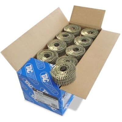 Tacwise 0495 Clavos en bobina con cabeza plana galvanizados - Bobinas Tacwise 0495 Clavos en bobina con cabeza plana galvanizados - Bobinas