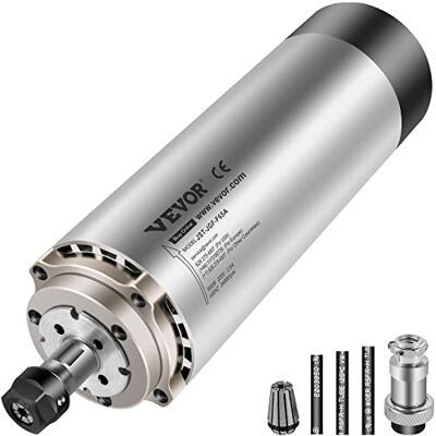VEVOR Motor de husillo refrigerado por aire de 0.8KW 220V ER11 Motor de husillo de refrigeración por aire CNC para fresadora de grabado CNC VEVOR Motor de husillo refrigerado por aire de 0.8KW 220V ER11 Motor de husillo de refrigeración por aire CNC para fresadora de grabado CNC