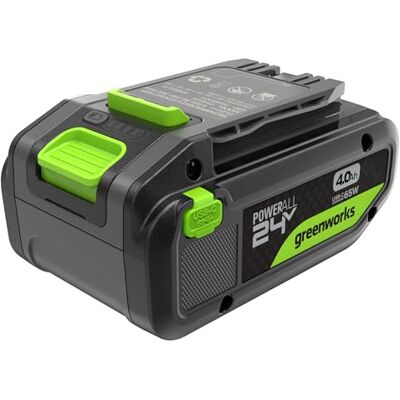 Greenworks Batería 24V de 4Ah con USB-C de Alta Potencia, Compatible con Más de 200 Herramientas de 24 V, Garantía de 2 Años PA400X Greenworks Batería 24V de 4Ah con USB-C de Alta Potencia, Compatible con Más de 200 Herramientas de 24 V, Garantía de 2 Años PA400X