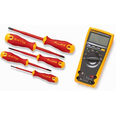 Fluke Multímetro digital de verdadero valor eficaz 179 + ISLS3 + ISLS5 + IPHS2 + IPHS1 + ISLS8 Fluke Multímetro digital de verdadero valor eficaz 179 + ISLS3 + ISLS5 + IPHS2 + IPHS1 + ISLS8