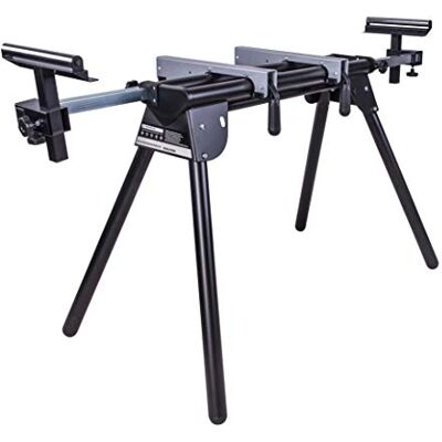 Evolution Power Tools Soporte de Sierra Ingletadora, Universal Compatible con Evolution Makita DeWalt Bosch Ryobi Einhell y Metabo, Ajustable, Soporta 150 kg de Peso y 3 m de Longitud Evolution Power Tools Soporte de Sierra Ingletadora, Universal Compatible con Evolution Makita DeWalt Bosch Ryobi Einhell y Metabo, Ajustable, Soporta 150 kg de Peso y 3 m de Longitud
