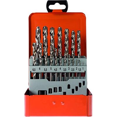 Set Básico Projahn con 19 brocas de acero rápido HSS-G Ø 1-10 mm - Juego de taladros Set Básico Projahn con 19 brocas de acero rápido HSS-G Ø 1-10 mm - Juego de taladros