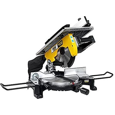 FEMI FM- Sierra Ingletadora 250mm con Mesa Corte Preciso en Madera Potente Motor Universal 1800W Diseño Compacto y Ligero con Accesorios FEMI FM- Sierra Ingletadora 250mm con Mesa Corte Preciso en Madera Potente Motor Universal 1800W Diseño Compacto y Ligero con Accesorios