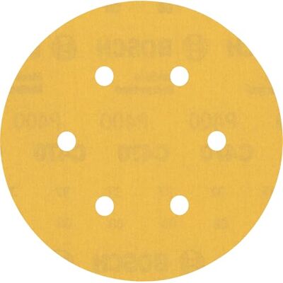 Bosch Professional 50 x Lijas Expert C470 con 6 agujeros, para Madera dura, Pintura sobre madera, 150 mm, Grano 400, Accesorios Lijadora excéntrica Bosch Professional 50 x Lijas Expert C470 con 6 agujeros, para Madera dura, Pintura sobre madera, 150 mm, Grano 400, Accesorios Lijadora excéntrica
