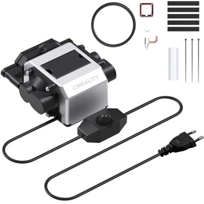 Creality Air Assist, Asistencia aérea para grabador láser, Compresor de bomba ajustable Para cortadora y grabadora láser CR-Laser Falcon 10W, Eliminar el humo y el polvo Creality Air Assist, Asistencia aérea para grabador láser, Compresor de bomba ajustable Para cortadora y grabadora láser CR-Laser Falcon 10W, Eliminar el humo y el polvo