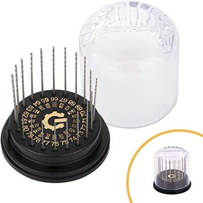 Brocas Gyros - Juego de 20 de Acero Rápido Micro Brocas Gyros - Juego de 20 de Acero Rápido Micro