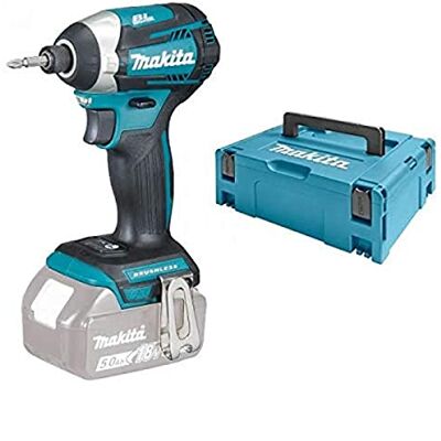 Makita Visseuse à chocs 18 V Li-Ion 175 Nm (Machine seule) + coffret mak pac - Makita Visseuse à chocs 18 V Li-Ion 175 Nm (Machine seule) + coffret mak pac -